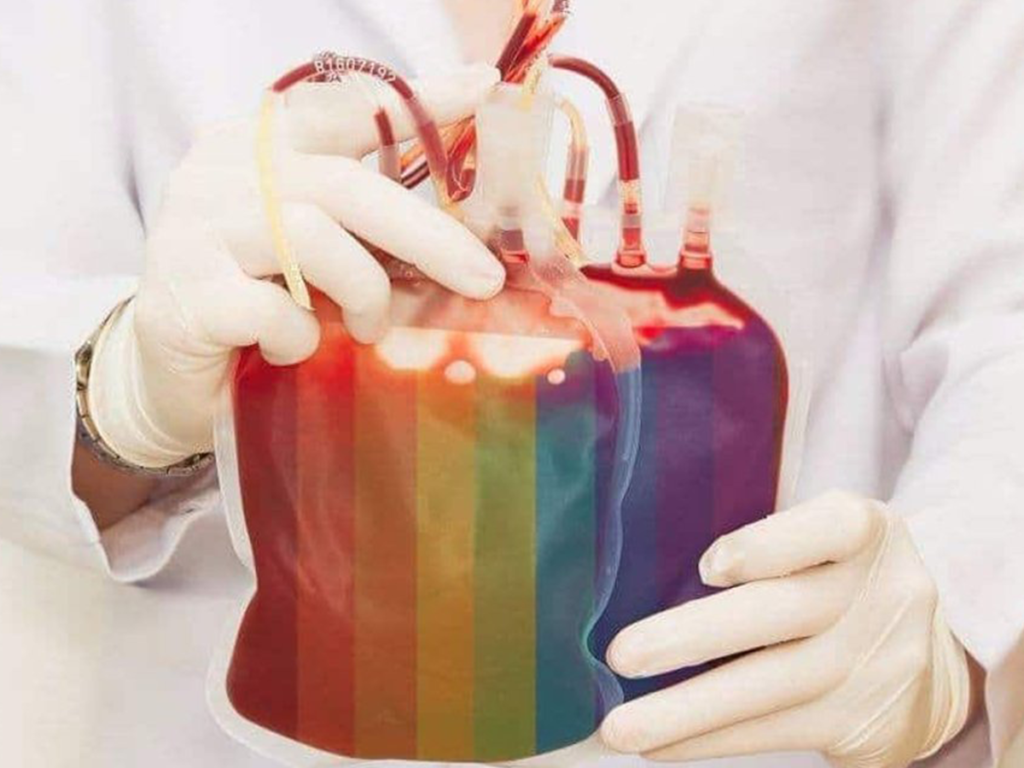 Doação de sangue por LGBTQIA+