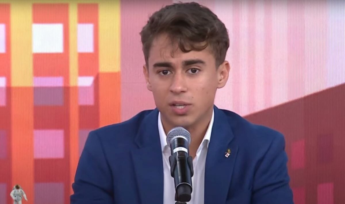 Deputado bolsonarista Nikolas Ferreira se pronuncia aps ser apontado como ator porn gay em vdeo